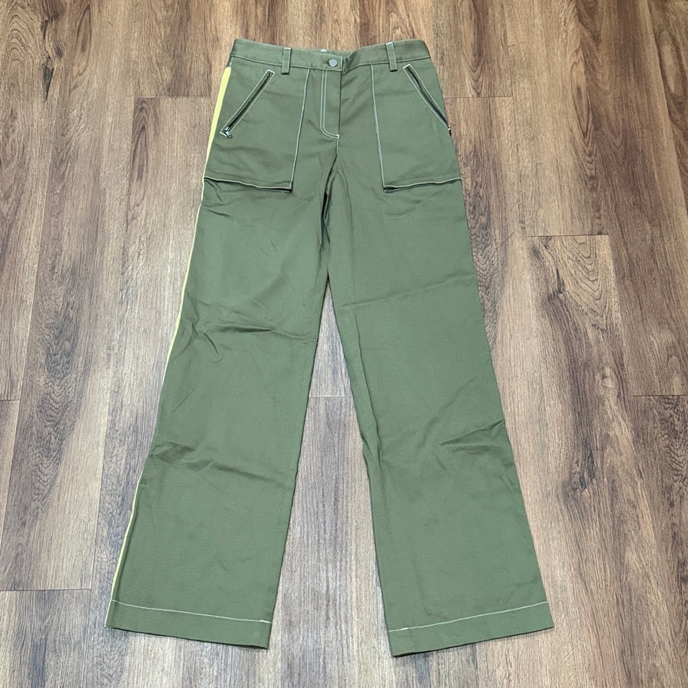 TWP Isa Pants In Green - Picture 4 of 7